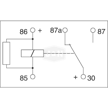 Aftermarket JAndN Electrical Products Mini Relay 240-01084-JN